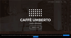 Desktop Screenshot of caffeumberto.it