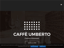 Tablet Screenshot of caffeumberto.it